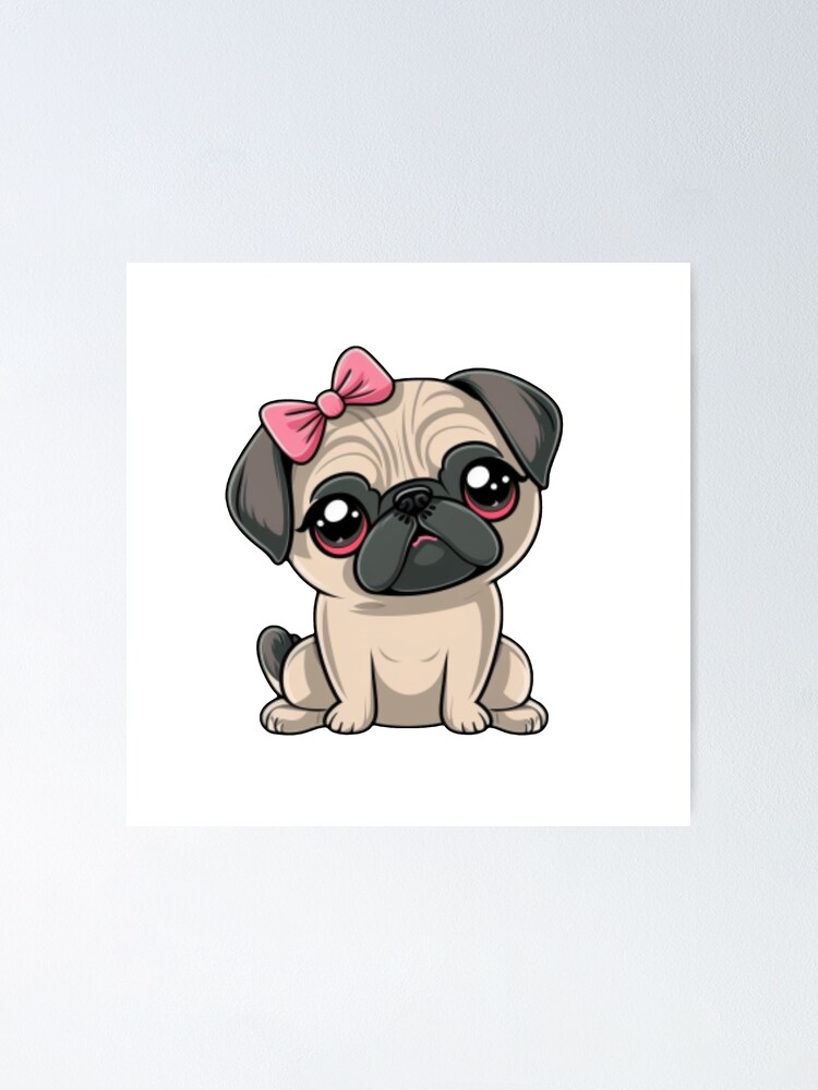 Girl pugs shops for