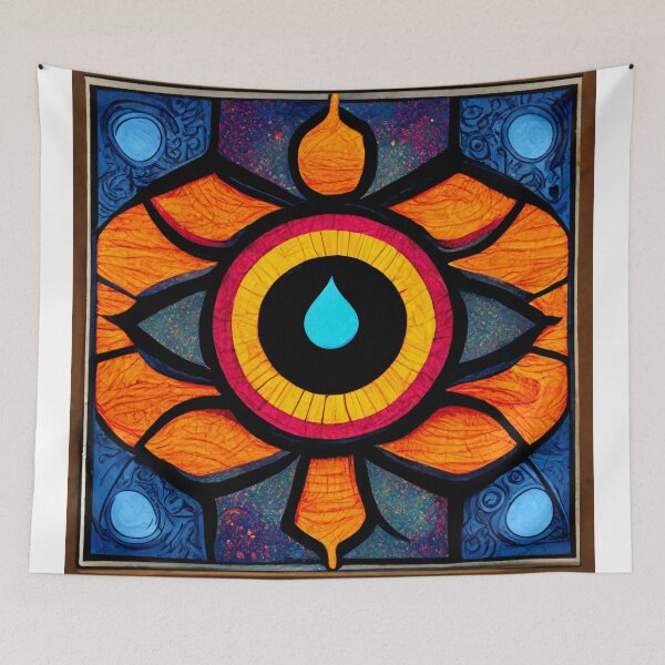 Item preview, Spirit Walker_Mandala_007 designed and sold by KahikaArt.