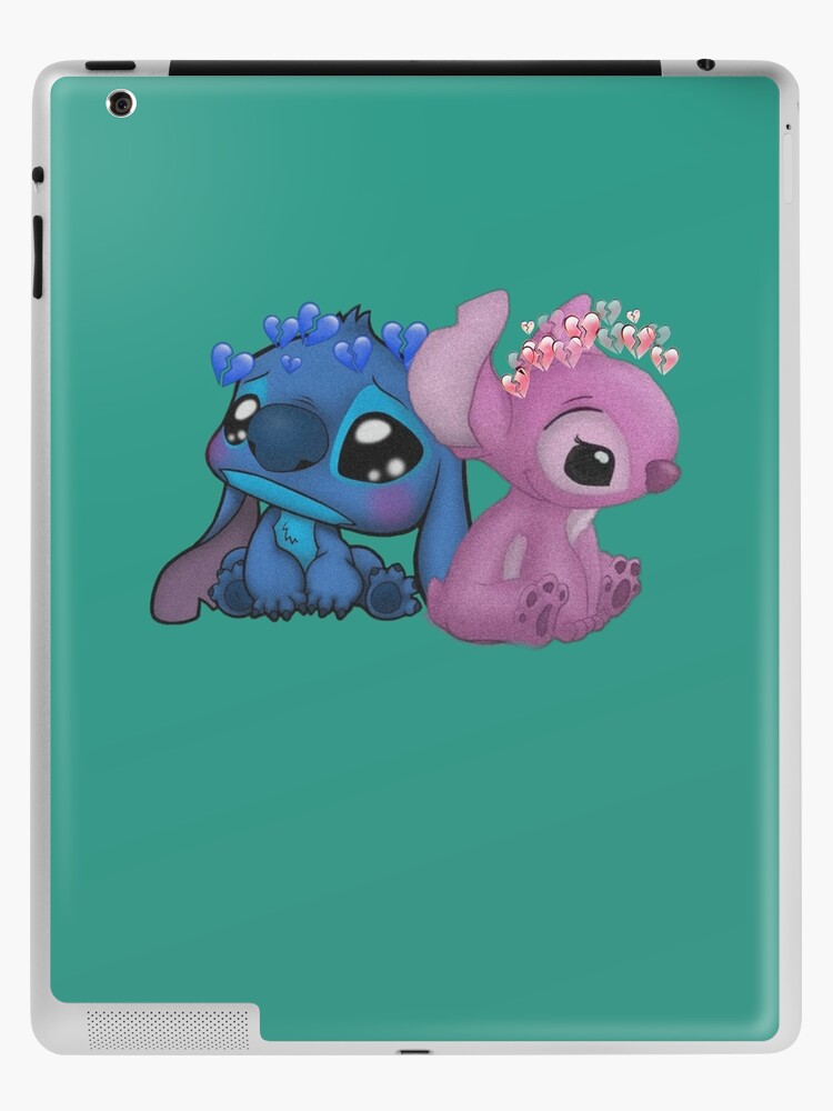 Funda y vinilo para iPad for Sale con la obra «Stitch Y Lilo Stitch Angel  Love» de RufusGagas