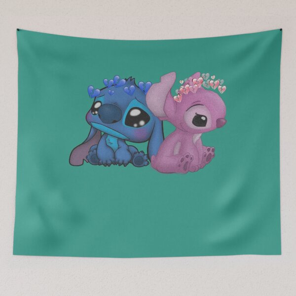 Item preview, Stitch and Angel heartbroken  115cute designed and sold by RosieMartin52.