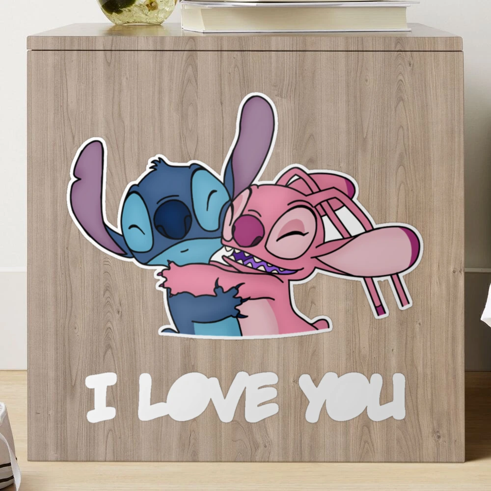 I LOVE my Stitch and Angel I finished last year 💙💖 it was my first diamond  art, took forever and may not be perfect but still love it anyway 😀 : r/ diamondpainting