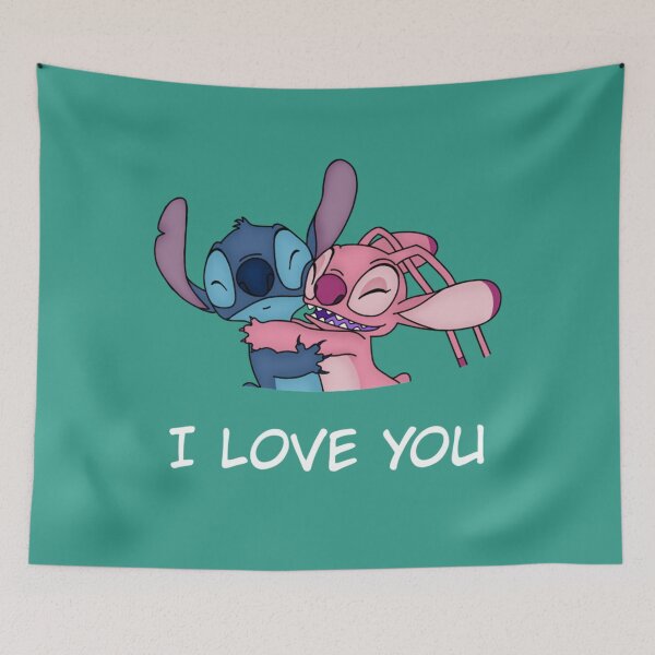 Item preview, stitch and angel i love you28cute designed and sold by RosieMartin52.