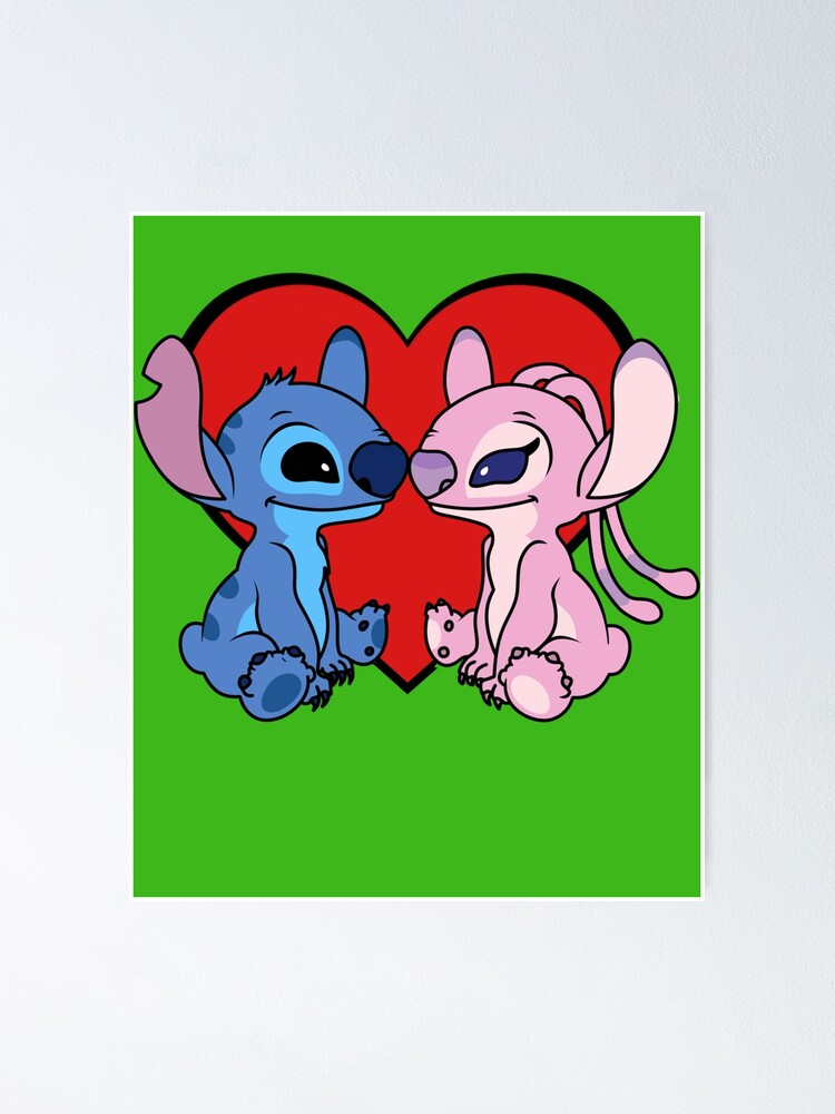 Happy Birthday Its Stitch And Lilo love Poster for Sale by DavidWall11