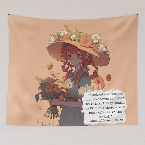 Item preview, Ann of Green Gables Kindred Spirits Book Quote designed and sold by artemisxluna89.