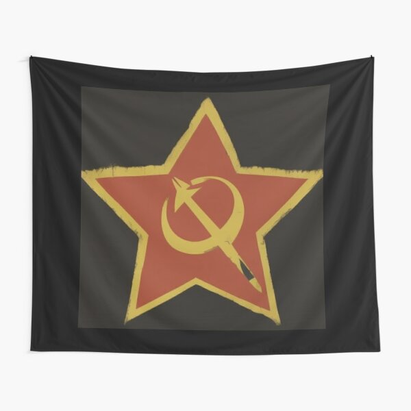 Soviet Red Army Hammer and Sickle ☭ Tapestry