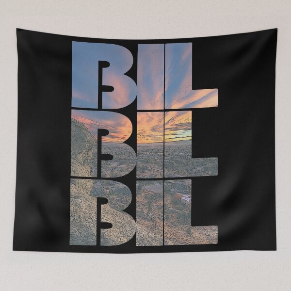 Item preview, Billings, Montana BIL Cityscape Repeating Pattern designed and sold by CrabbyLobster.