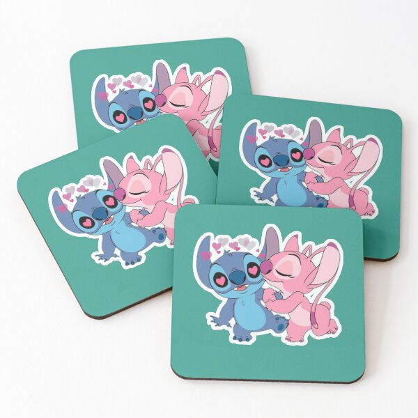 Item preview, stitch and angel sticker119love  designed and sold by RosieMartin52.
