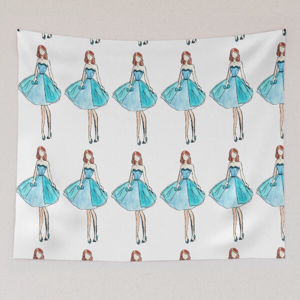 Item preview, Turquoise Tulle designed and sold by Praline Creative.