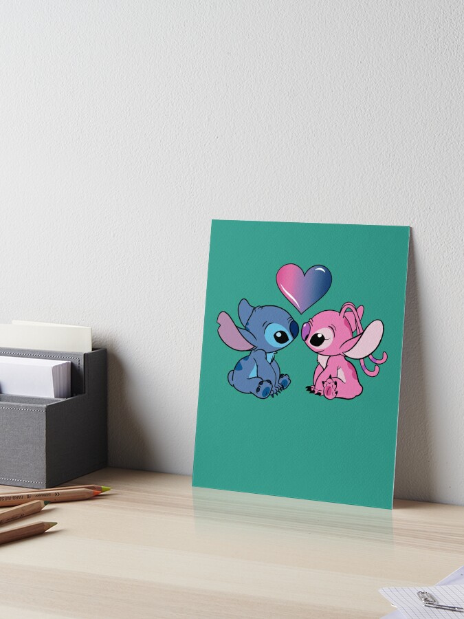 Cute Stitch Art Board Print for Sale by brittarendt