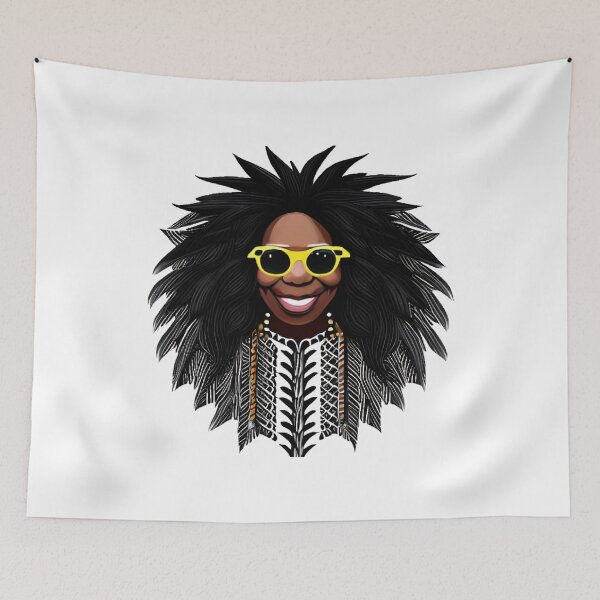 Item preview, whoopi goldberg , New sticker designed and sold by Robo-toons.