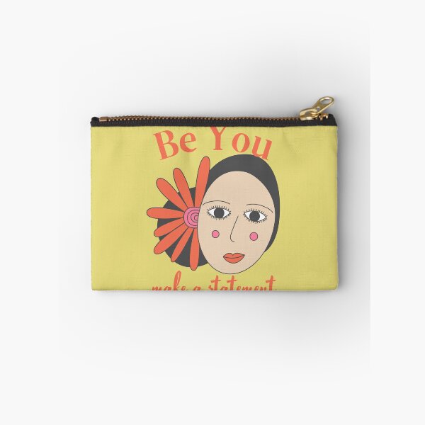 Item preview, Be You Make a Statement flower girl motivational positive attitude design designed and sold by tranquilbeach.