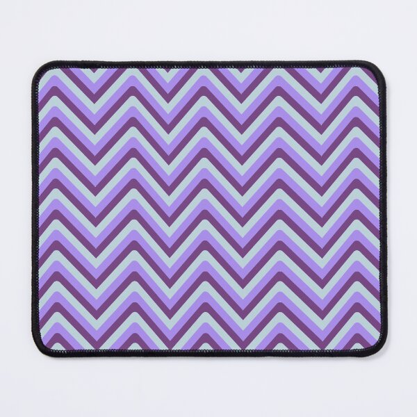 Artikelvorschau, Maximum Purple, Columbia Blue und Bright Lavender Zickzacklinienmuster entworfen und verkauft von ridhiandparidhi.
