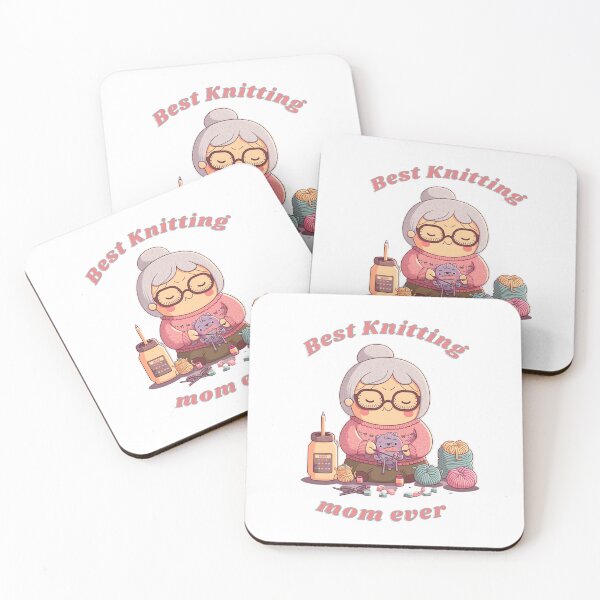 Item preview, best knitting mom ever designed and sold by printiesart.