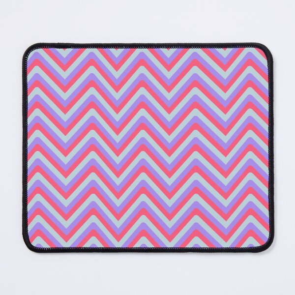 Item preview, Brink Pink, Columbia Blue and Bright Lavender Zigzag Line Pattern designed and sold by ridhiandparidhi.