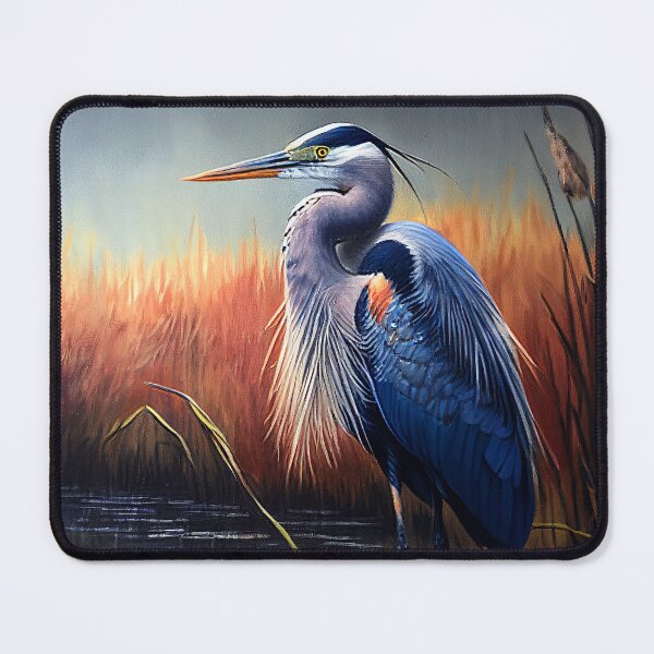 Item preview, Marsh Retreat, a Blue Heron's Coastal Haven designed and sold by ThreadofHonor.