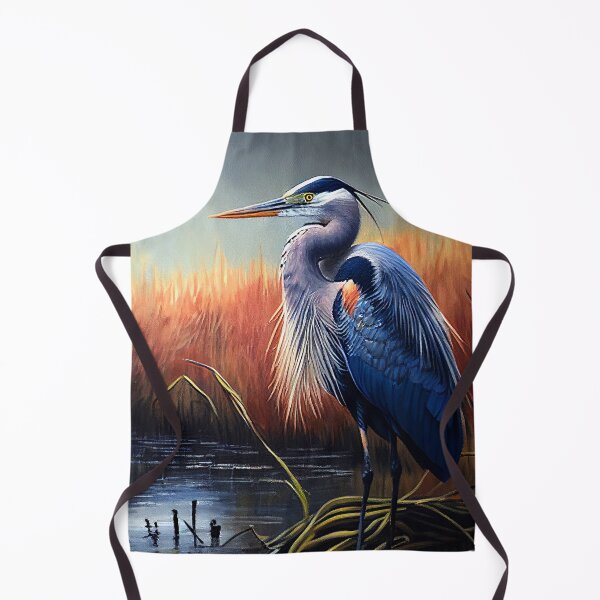 Item preview, Marsh Retreat, a Blue Heron's Coastal Haven designed and sold by ThreadofHonor.