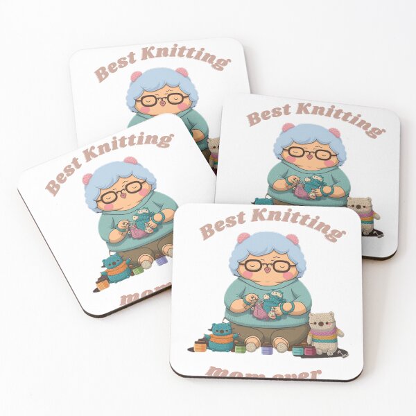 Item preview, best knitting mom ever designed and sold by printiesart.