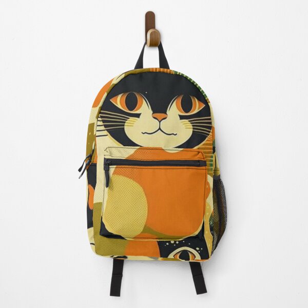 Item preview, Retro Sixties Mod Kittens (yellow, brown, orange) designed and sold by RESToRAPTOR.