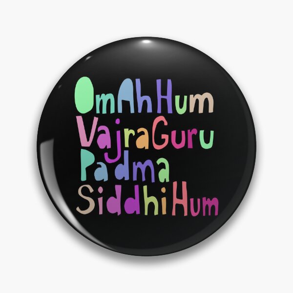 Item preview, Om Ah Hum Vajra Guru Padma Siddhi Hum Guru Rinpoche Color designed and sold by wordznart.