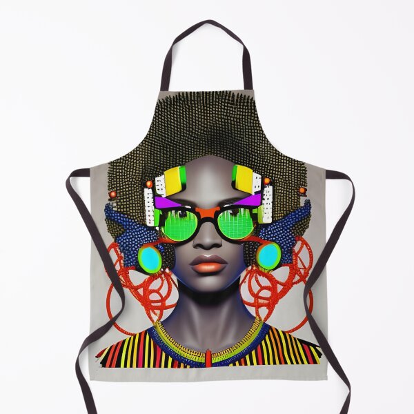 Artikelvorschau, Afro Abstract Pop Art - Porträt einer schwarzen Frau entworfen und verkauft von NoirCultureC-2.