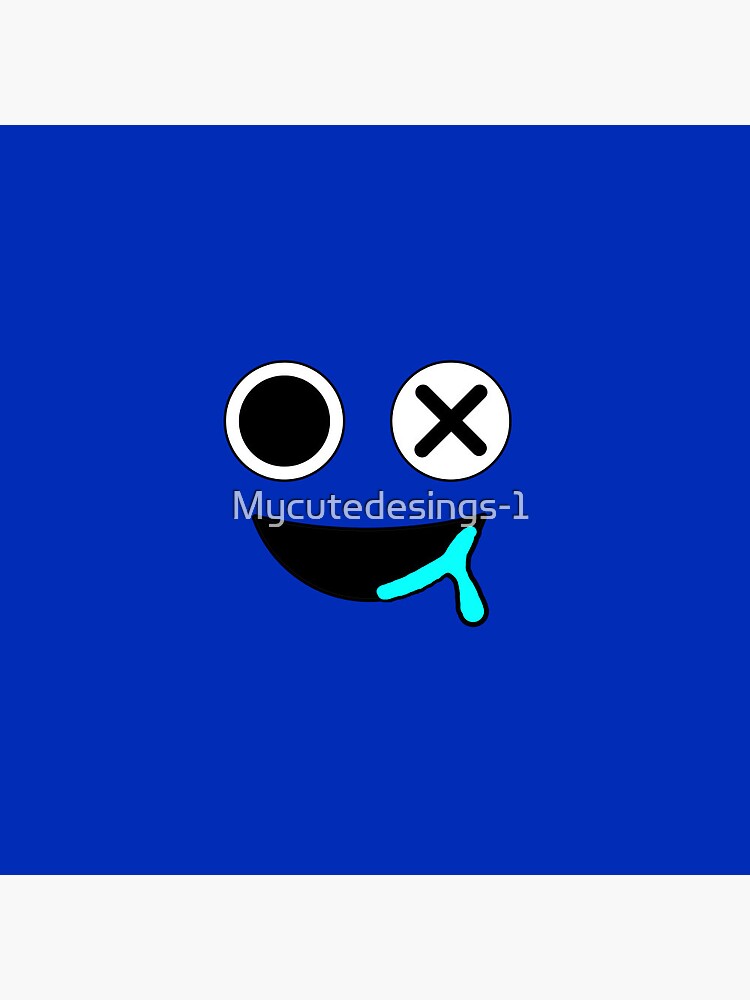 BLUE FACE Rainbow Friends. Blue Roblox Rainbow Friends Characters, roblox,  video game. Halloween Mouse Pad for Sale by Mycutedesings-1