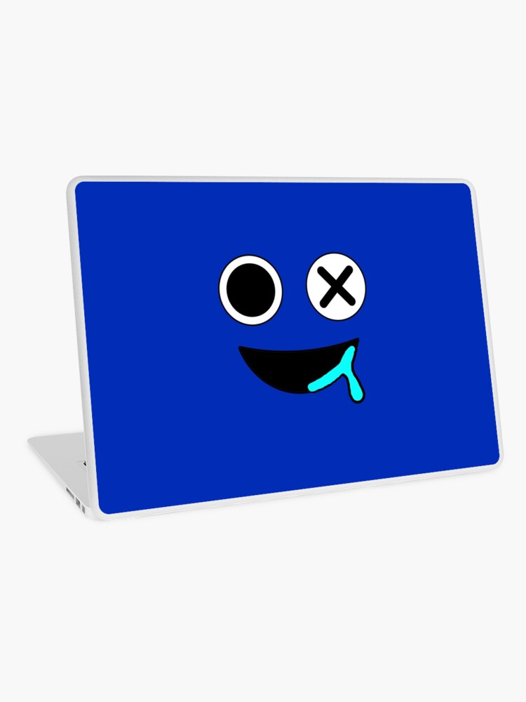 BLUE FACE Rainbow Friends. Blue Roblox Rainbow Friends Characters, roblox,  video game. Halloween Laptop Skin for Sale by Mycutedesings-1