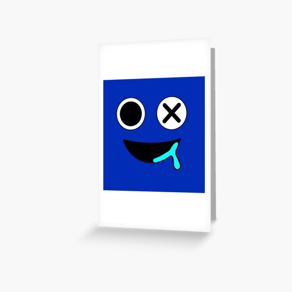 BLUE FACE Rainbow Friends. Blue Roblox Rainbow Friends Characters, roblox,  video game. Halloween Photographic Print for Sale by Mycutedesings-1