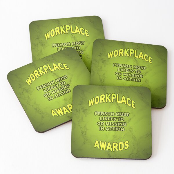 Item preview, Workplace Awards - Most Likely To Go Missing In Action designed and sold by Fanarchist.