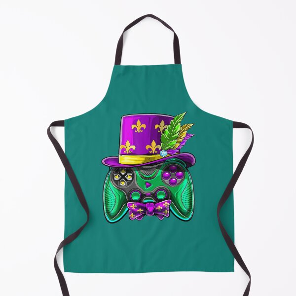 Item preview, Mardi Gras Video Game Controller Jester Hat Costume Kids T-Shirt designed and sold by zedbubblez.