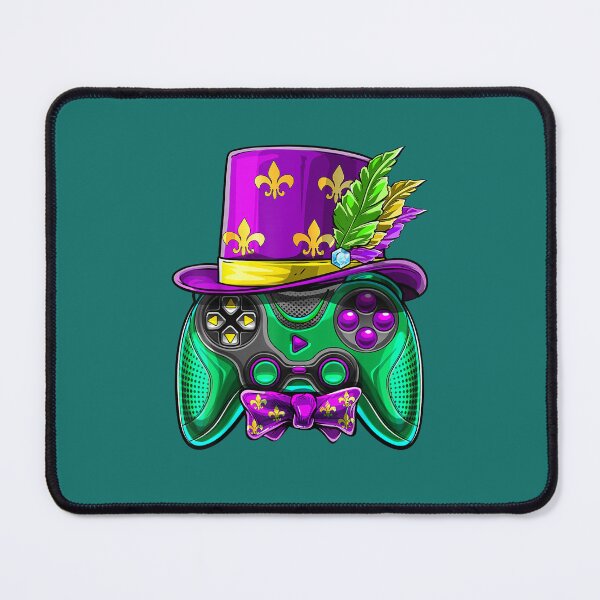 Item preview, Mardi Gras Video Game Controller Jester Hat Costume Kids T-Shirt designed and sold by zedbubblez.