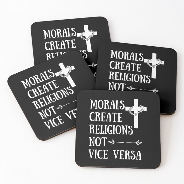 Item preview, Morals Create Religions Not Vice Versa designed and sold by coloronym.