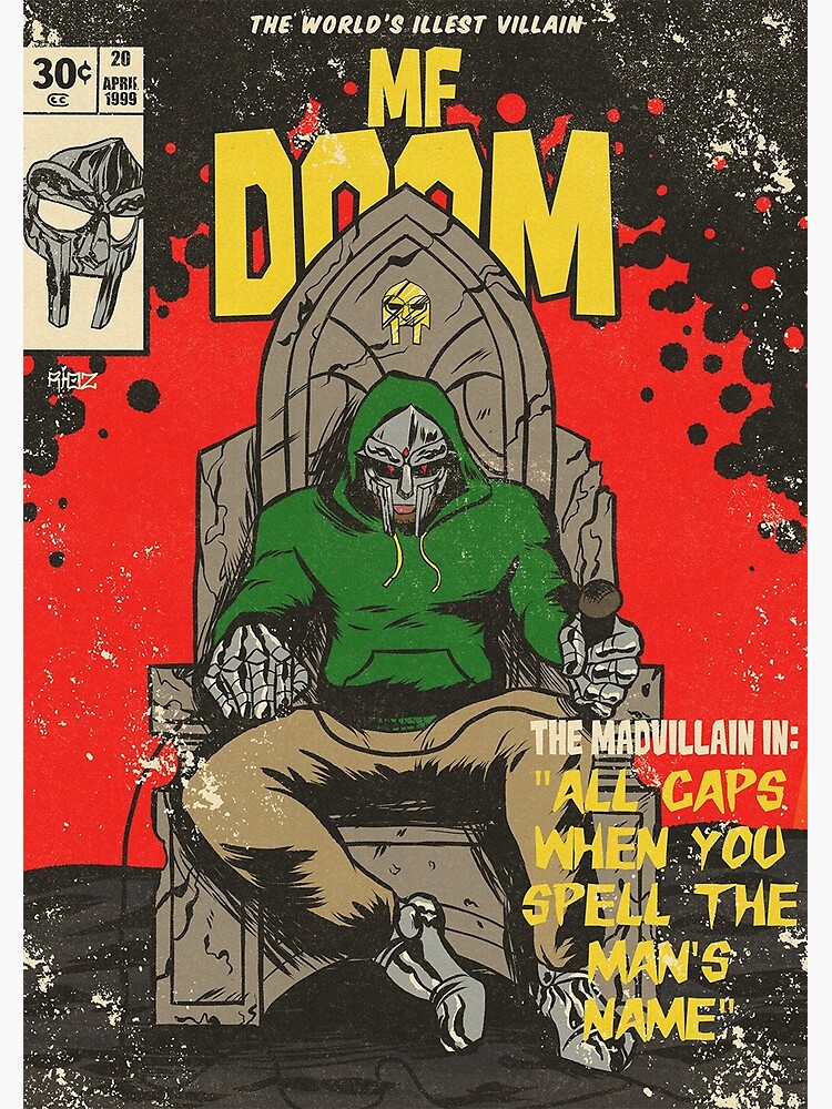 MF DOOM-Beef Rap lyrics by PaulKoblerArt on DeviantArt