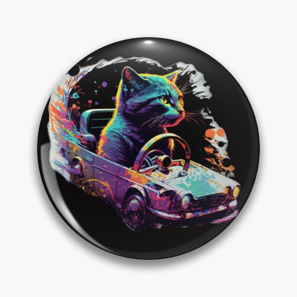 Item preview, Fast and Furry-ous: Cat Proves to be a Skilled Driver designed and sold by JOY STORE 45.