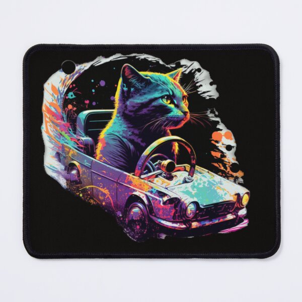Item preview, Fast and Furry-ous: Cat Proves to be a Skilled Driver designed and sold by JOY STORE 45.