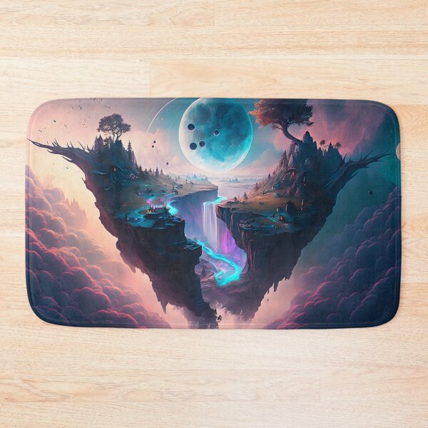 Item preview, Mystical Aerial Waterfall Town designed and sold by Luis Rodrigues.