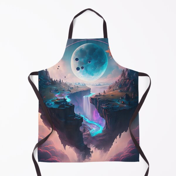 Item preview, Mystical Aerial Waterfall Town designed and sold by Luis Rodrigues.