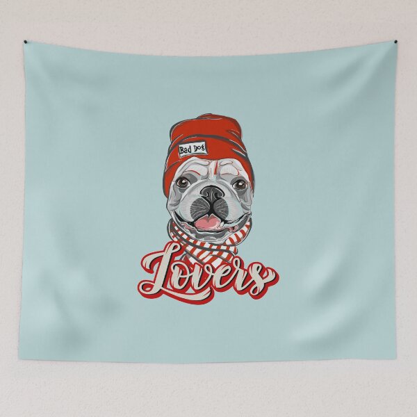 Item preview, French Bulldog Lover, Cute French Bulldog Lovers Print - For a French bulldog lover, for a French Bulldog owner, for a dog lover. designed and sold by Wentoo.