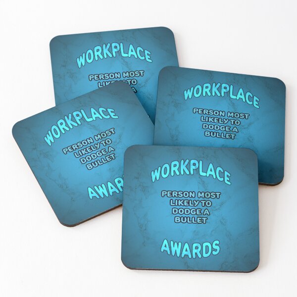 Item preview, Workplace Awards - Most Likely To Dodge A Bullet designed and sold by Fanarchist.