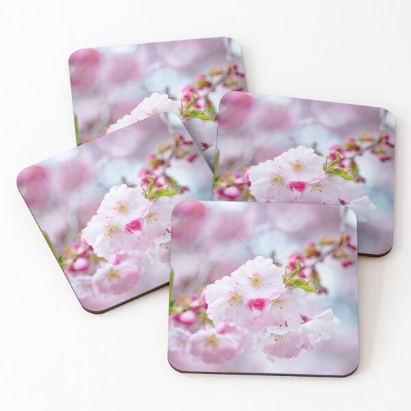 Item preview, Pink Japanese Cherry Trees in Bloom designed and sold by Leslie Banks.
