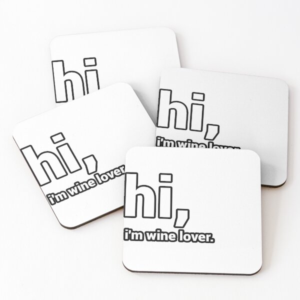 Item preview, Hi, I'm Wine Lover - Funny designed and sold by CheeseBlueprint.