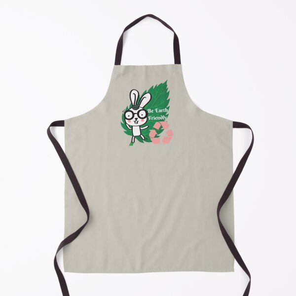 Item preview, Be Earth Friendly Bunny vegan, vegetarian, earth day, conversationalists earth recycle positive design designed and sold by tranquilbeach.