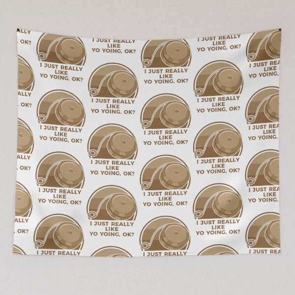Item preview, i just really like yo yoing, funny yo yoing quote designed and sold by Design_for_merch.
