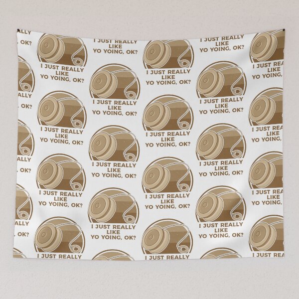 Item preview, i just really like yo yoing, funny yo yoing quote designed and sold by Design_for_merch.