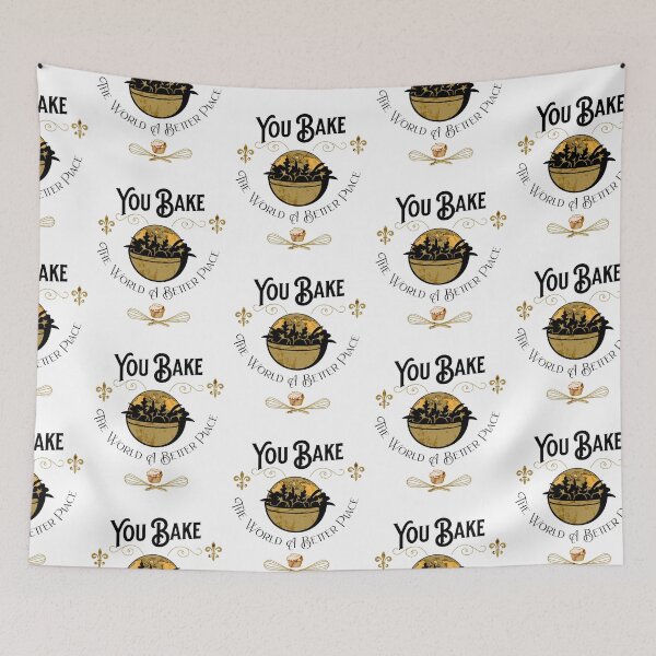 Item preview, You Bake The World A Better Place designed and sold by Arab Fashion.