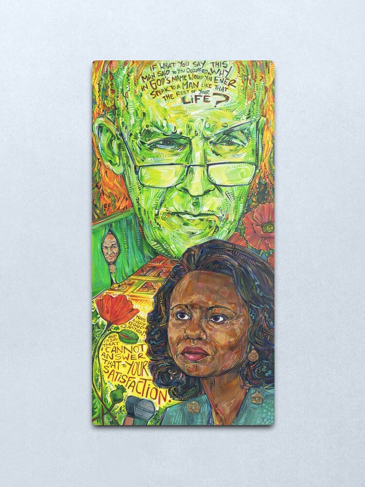 Alternate view of Anita Hill Painting - 2017 Metal Print