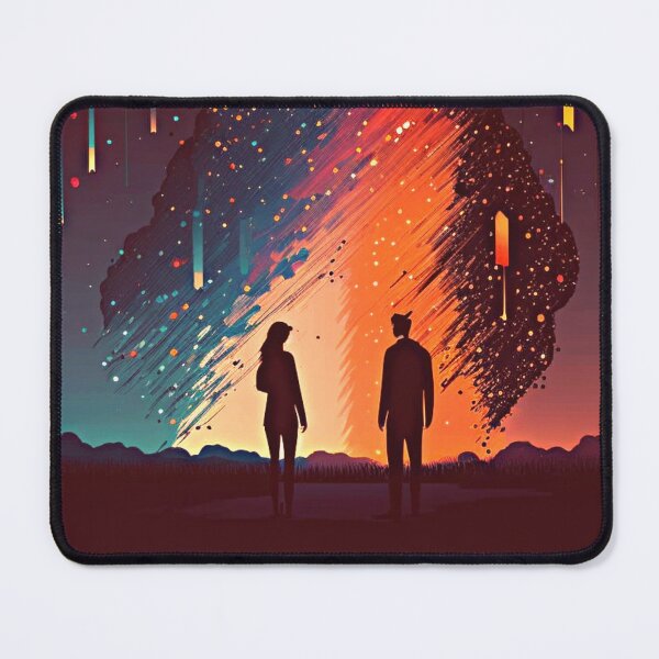 Item preview, two people talking to each other through designed and sold by ArtiseGraphics.
