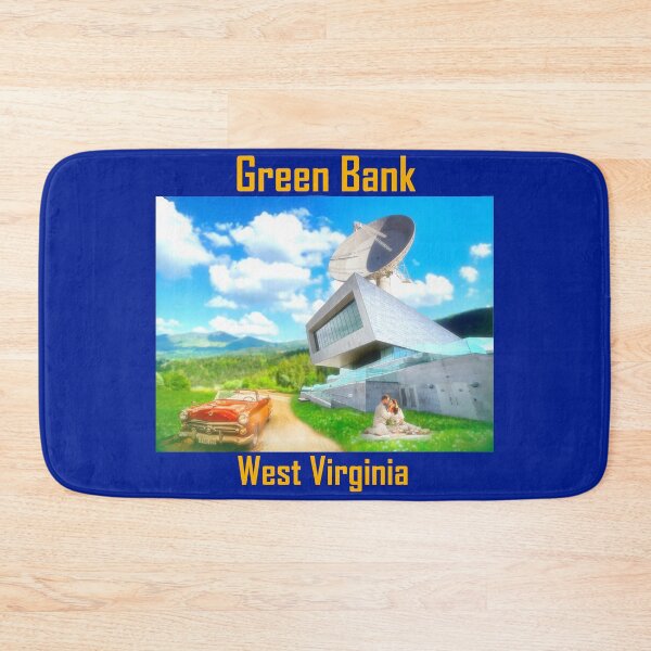 Item preview, Green Bank, The Quietest Town in America designed and sold by Sanctum Icons.