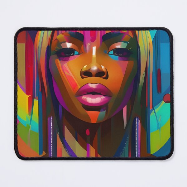 Item preview, Melanin Style Pop Art- Portrait of Black Woman designed and sold by NoirCultureC-2.