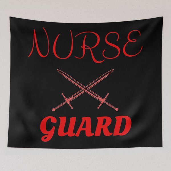 Item preview, "Nurse on Guard" - Protecting Health and Saving Lives designed and sold by murielsfaith.