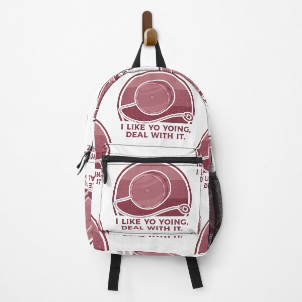 Item preview, i like yoyoing deal with it, funny yo yoing quote designed and sold by Design_for_merch.